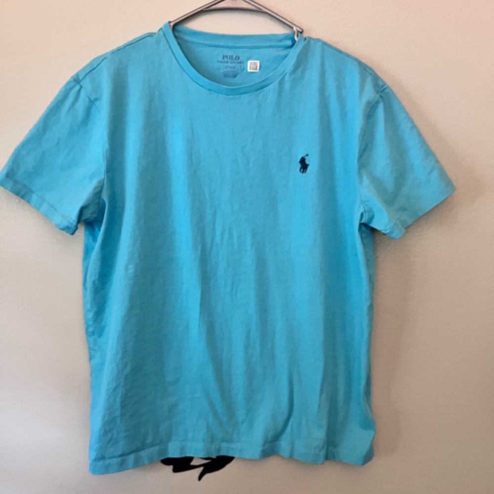 Polo by Ralph Lauren Men's Aqua Tee